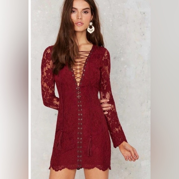 The Jetset Diaries Dresses & Skirts - The Jetset Diaries Ruins Lace Up Dress